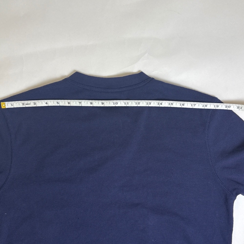 Dunbrooke Dallas Cowboys Mens Size Large Waffle Knit Thermal Henley Shirt NFL - Picture 11 of 11